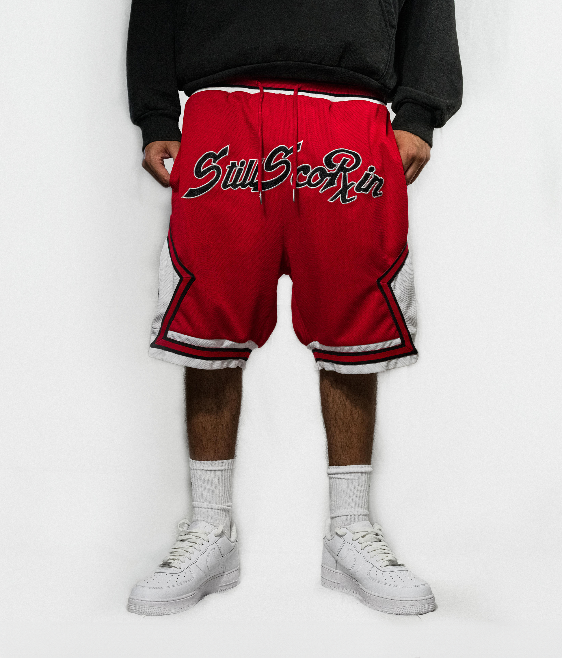 Red Rx Basketball Shorts