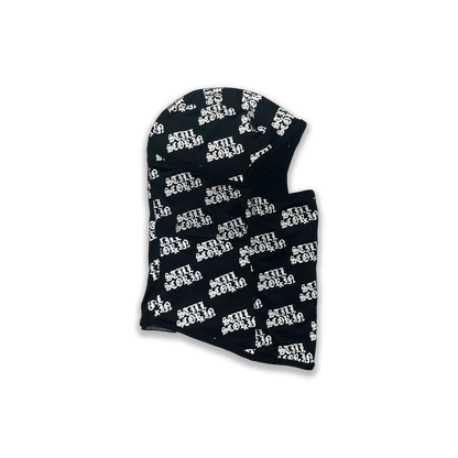 Reflective All Over Pattern Ski Mask