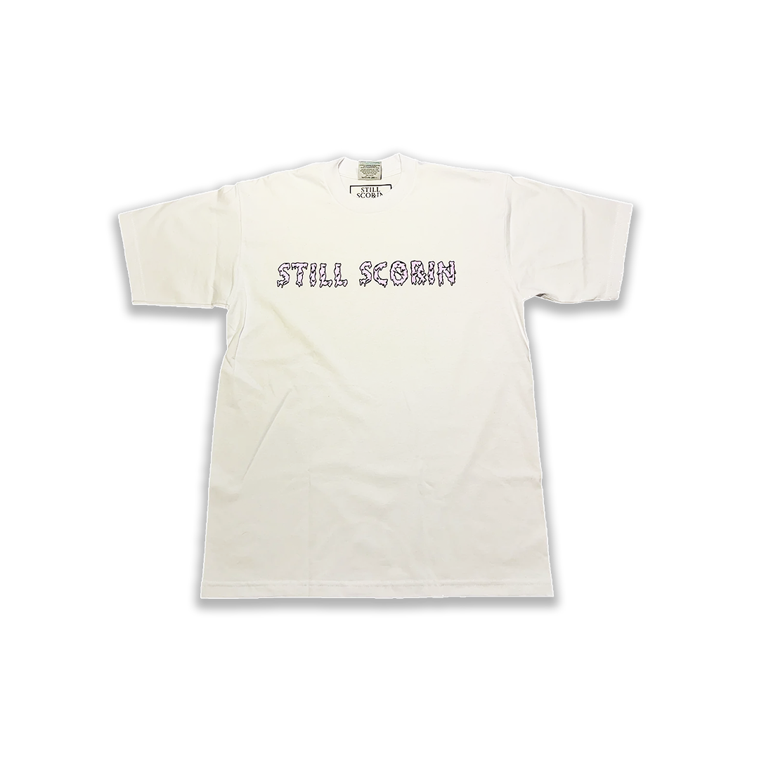 White Still ScoRxin Reflective Tee