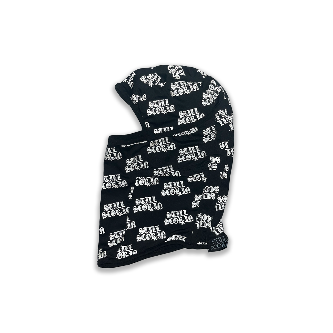 Reflective All Over Pattern Ski Mask