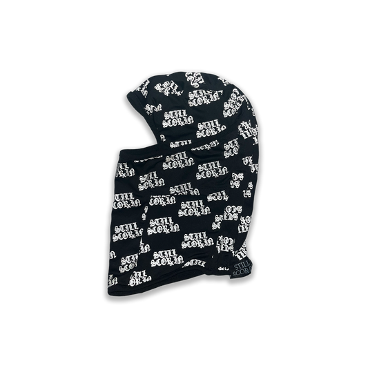 Reflective All Over Pattern Ski Mask