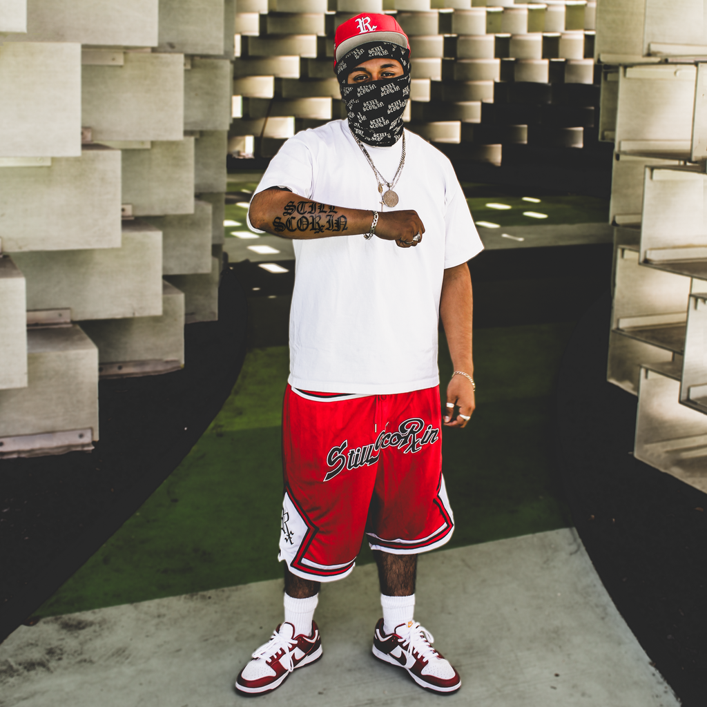 Red Rx Basketball Shorts