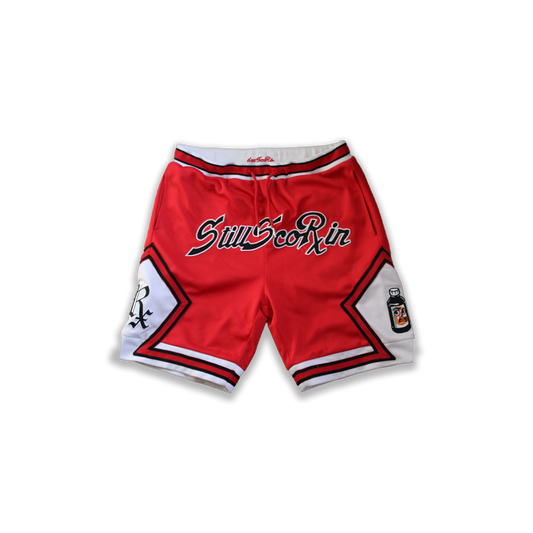 Red Rx Basketball Shorts