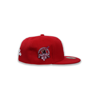 Red Rx Fitted Hat