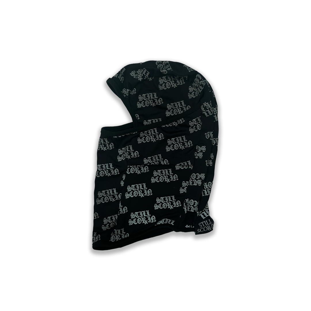 Reflective All Over Pattern Ski Mask