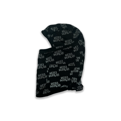 Reflective All Over Pattern Ski Mask