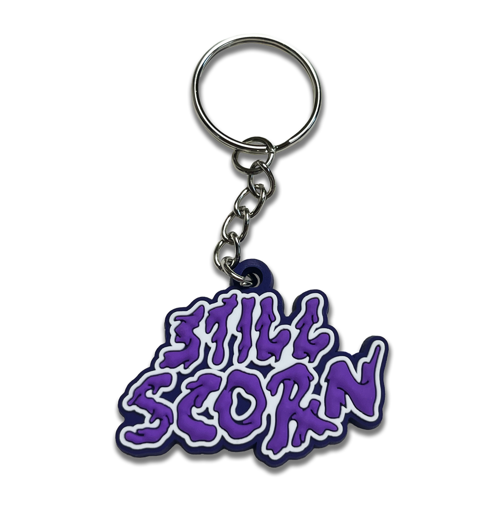 Purple Oil Spill Keychain