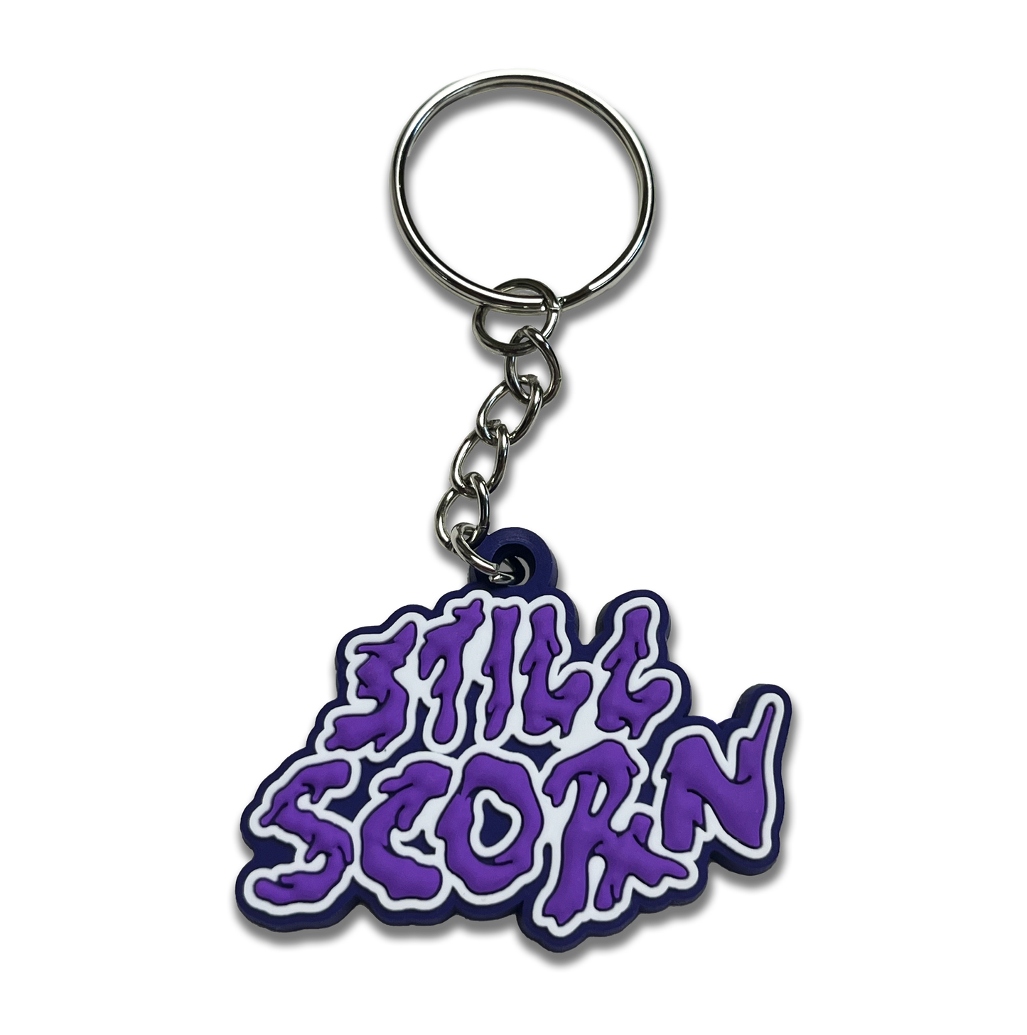 Purple Oil Spill Keychain