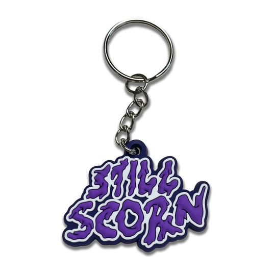 Purple Oil Spill Keychain